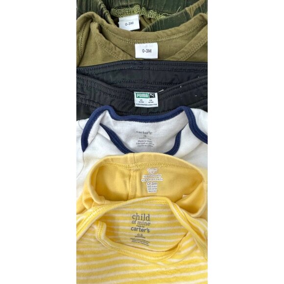 Baby Boy's -‎ 3 Pants and 3 Body Suits- Size 0-3 Month - Picture 10 of 10